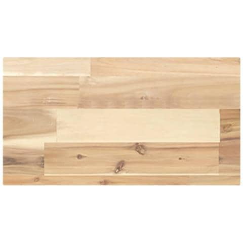 Ripiano A Parete 60x20x4 Cm Legno Massello Acacia Non Trattato - Foto 2