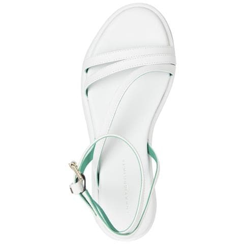 Strap Platform Sandals Sandali Pelle Scarpe Donna Beige Eu 41, Fw0fw07728 Ybl - Foto 2