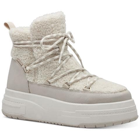 Wl Boot Ivory Stivaletti Tessile Scarpe Donna Beige Eu 39, 1-26807-43 418 - Foto 1