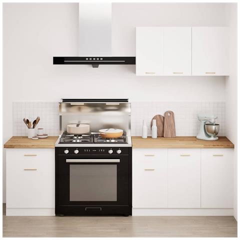 Piano Di Lavoro Cucina 120x63,5x4 Cm Legno Massello Rovere - Foto 3