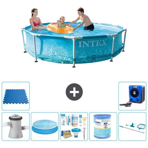 Piscina Fuori Terra - In Giro - 305x76 Cm - Blu - Include Accessori Coordinati A1407 - Foto 1