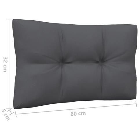 Divano Centrale Da Giardino Con Cuscini Bianco Massello Di Pino - Foto 8