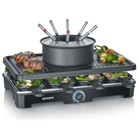 RG 2347 griglia per raclette 8 persona (e) 1400 W Nero - Foto 1