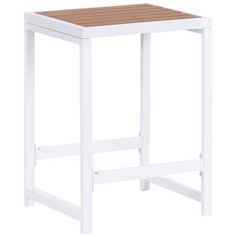 Sedia Da Giardino Avetrana Metallo Marrone /bianco - Foto 2