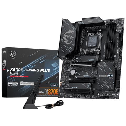 Scheda Madre GAMING PLUS X870E WIFI Socket AM5 Chipset AMD X870E ATX - Foto 1