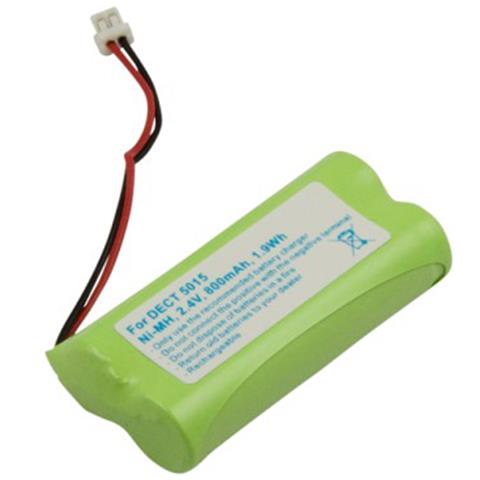 Batteria Per Telefono Senza Fili Audioline Dect 5015 Nimh 2.4v 800mah 1,9wh - Foto 1