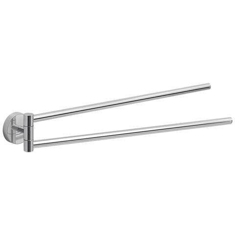 Portasalviette A Snodo Da Muro In Acciaio Inox E Cromall 2323 Serie Eros Cromato - Foto 1