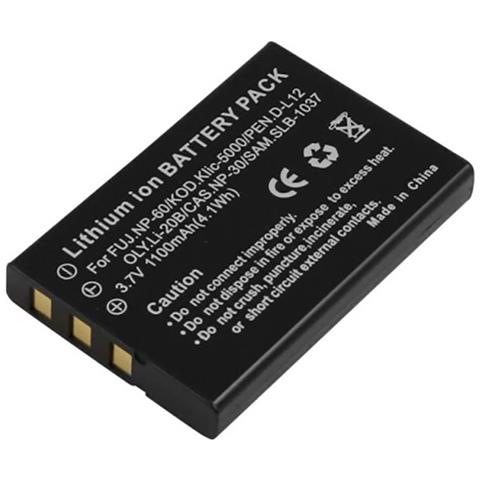 Batteria Li-ion 3. 7v Per Fujifilm Finepix 50i 1100mah - Foto 1