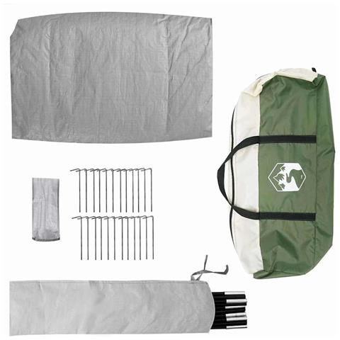 Tenda da campeggio Verde 475 x 475 x 235 cm Poliestere - Foto 9