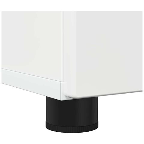 Mobile da Bagno Bianco lucido 60 x 35 x 80 cm Legno multistrato - Foto 9