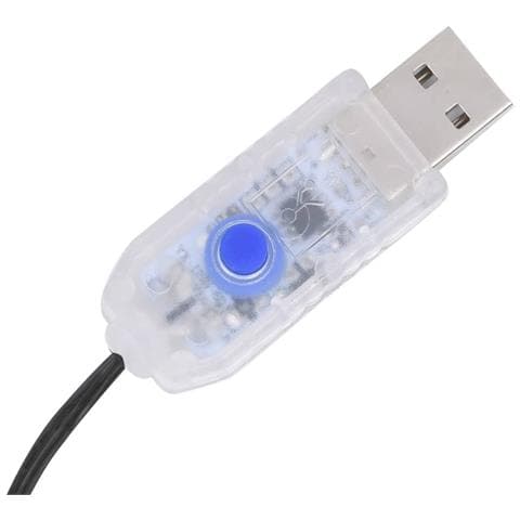 Lusso Casadino - Stringa Di Luci Led Interno Esterno 400 Led 40 M Bianco Freddo - Foto 3