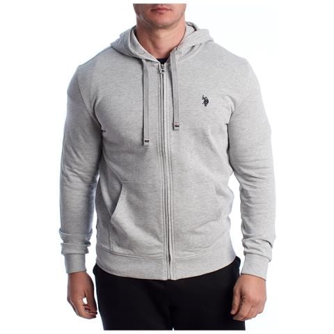 Felpa Con Cappuccio Da Uomo Con Cerniera 67931 - Foto 1