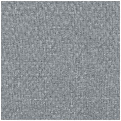 Testiera LED con testiera Grigio chiaro 144 cm Poliestere - Foto 9