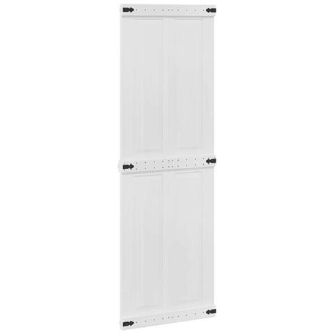 Porta Corona Bianco 70 x 210 cm Legno multistrato - Foto 1