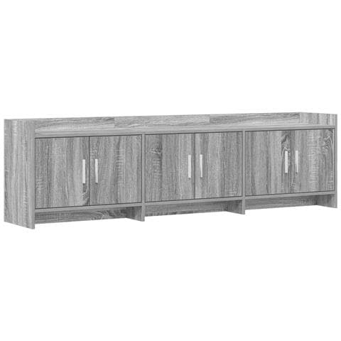 Mobile TV 168 x 33 x 47 cm Sonoma grigio Legno ingegnerizzato - Foto 1