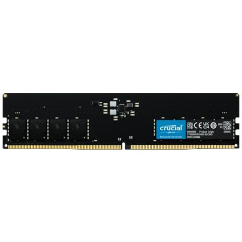 CT32G56C46U5T memoria 32 GB 1 x 32 GB DDR5 288-pin DIMM Data Integrity Check (verifica integrità dati) - Foto 1