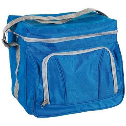 Borsa Termica Capacità 28 Litri, Colore Azzurro-Grigio  - Foto 2