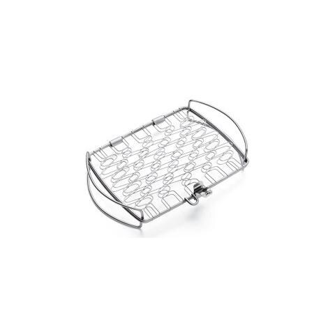 Graticola da Pesce Piccola 28 X 21 cm Compatibile con la Maggior parte dei Barbecue 6470 - Foto 1