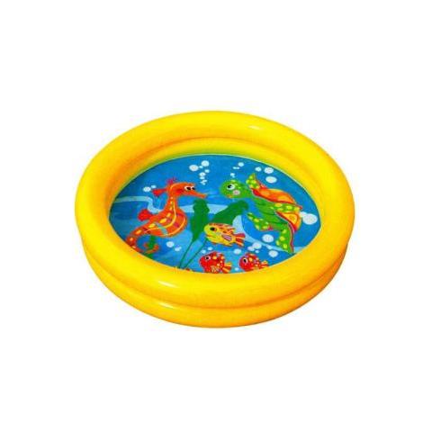 59409NP - Piscina Baby con Stampa Animaletti, Colori Assortiti, 1 pezzo, 61x15 cm - Foto 1