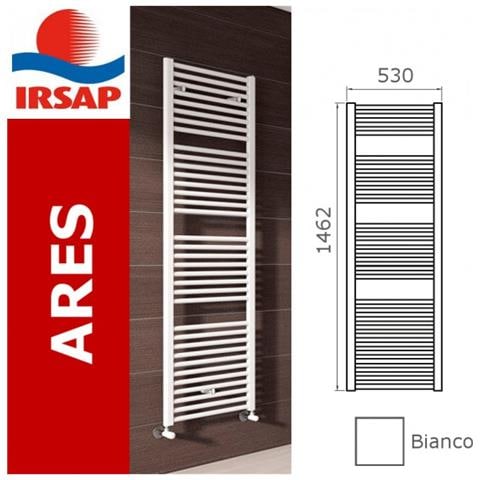 Radiatore Ares, 1462x530 Mm, 28 Elementi, Bianco - Foto 1