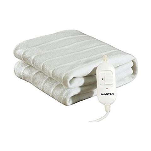 Coperta Elettrica Singola 150 X 80cm 60w 3 Potenze Termostato Di Sicurezza Lavabile A Mano Master - Foto 1