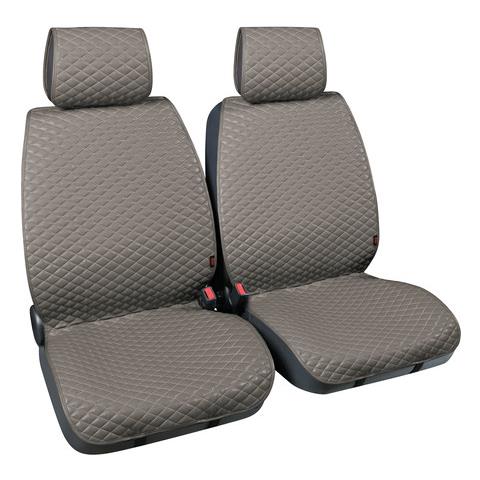 Cp. coprisedili Ant. cover-tech S / pelle Grigio Scuro - Foto 1