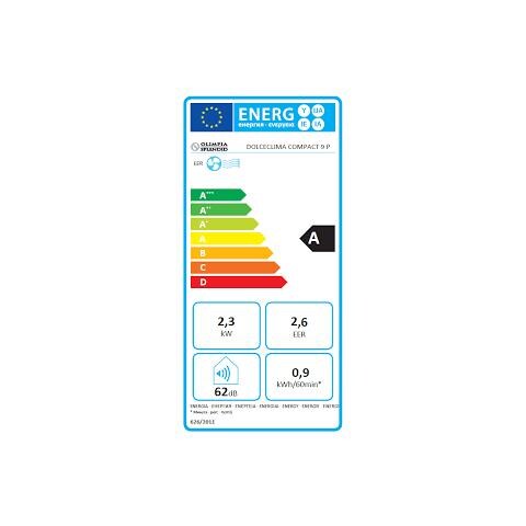 Condizionatore Portatile Monoblocco Dolceclima Compact 9 P 9000 Btu / h Classe A - Foto 9