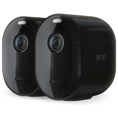 Pro3 VMS4240B Sistema di Videosorveglianza Wi-Fi con 2 Telecamere 2K HDR, Audio 2 Vie, Visione Notturna a Colori, Faro e Sirena Integrati, Visione 160°, Interno / Esterno, Nero - Foto 2