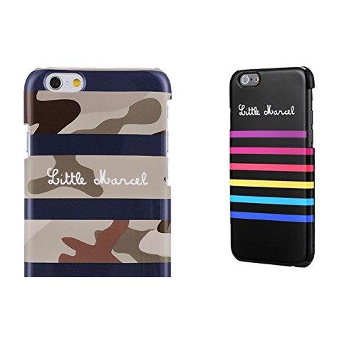 Little Marcel Printed Hard Case For Apple Iphone 6 (marin)  - Foto 2
