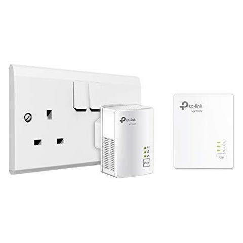 Tl-pa7017 Kit 1-port Gigabit Powerline Starter Kit Velocit Di Trasferimento Dati Fino A 1000 Mbps Ideale Per Hd 3d 4k Streaming Video E Di Gioco Online (per Wired Only) Non Richiede Alcuna Configurazione - Foto 1