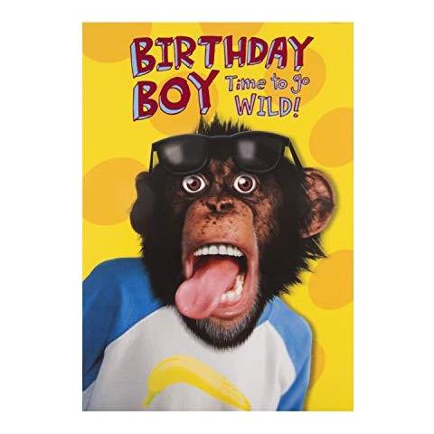 Birthday Boy Carta Da Hallmark - Fotografica Humor Design - Foto 1