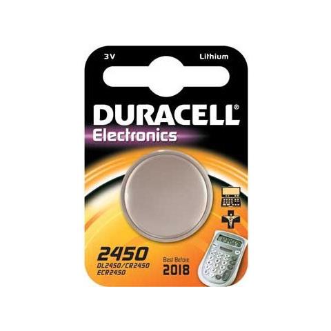 CR2450, Litio, Button / coin, CR2450, Acciaio inossidabile - Foto 1