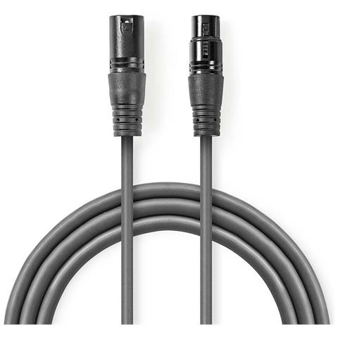COTG15012GY100 cavo audio XLR (3-pin) Grigio - Foto 1