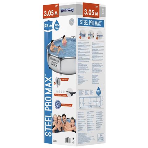Set Piscina Steel Pro Max 305x76 Cm - Foto 2