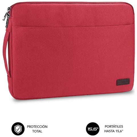 SUB-LS-0PS0103 borsa per laptop 39,6 cm (15.6") Custodia a tasca Rosso - Foto 1