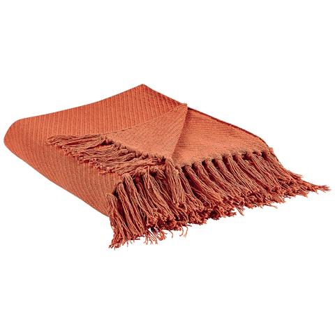 Coperta Yarsa Cotone 125 X 150 Cm Rosso - Foto 2