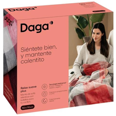 Relax Suave Plus Coperta elettrica 150 W Multicolore Microfibra - Foto 6