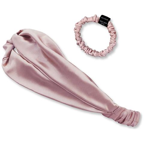 Soyeux & Doux Set Fascia E Scrunchie S In Seta - Foto 1