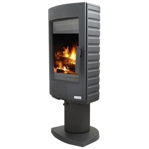 Equirre stufa A legna Antracite, Nero - Foto 1