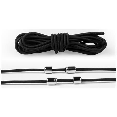 Lacci Elastici Con Fibbia A Capsula Black - Foto 1