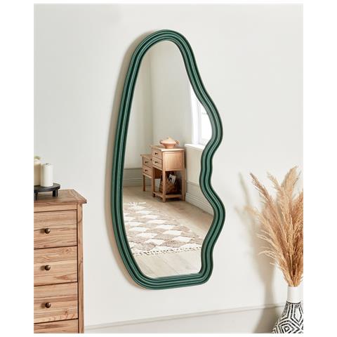 Specchio Rocles 72 Cm 160 Cm Verde Scuro - Foto 1