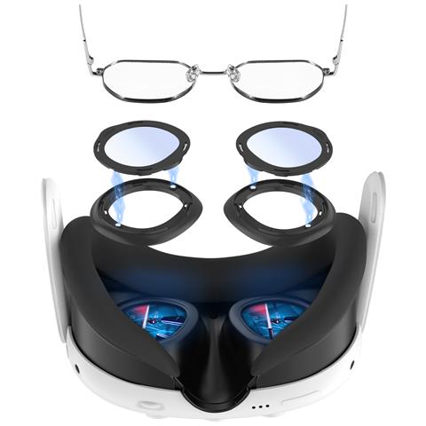 Startrc Protezione Antigraffio Per Lenti Ad Anello Per Visore Vr Meta Quest 3 - Foto 7