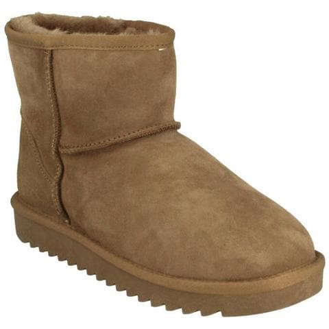 Alaska Booties Stivaletti Pelliccia Genuina Scarpe Donna Beige Eu 40, 12-29921-07 - Foto 1