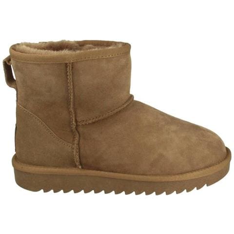 Alaska Booties Stivaletti Pelliccia Genuina Scarpe Donna Beige Eu 40, 12-29921-07 - Foto 2