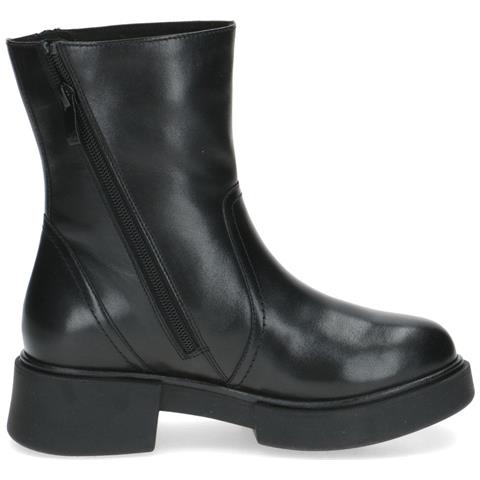Black Casual Closed Booties Stivaletti Pelle Scarpe Donna Nero Eu 37, 9-26303-43-022 - Foto 3