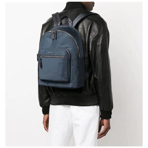 Commuter Backpack Zaino Sintetico Borse Uomo Blu Eu One Size, 33f0lhdb8o-406 - Foto 2