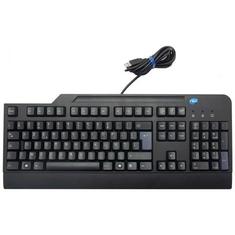 Tastiera USB 17645_SIMPLETEK (Layout Francese) Colore Nero - Foto 1