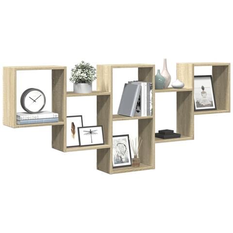 Scaffale A Parete Rovere Sonoma 159x18x66 Cm In Truciolato - Foto 3