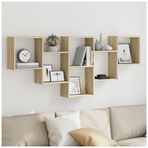 Scaffale A Parete Rovere Sonoma 159x18x66 Cm In Truciolato - Foto 1