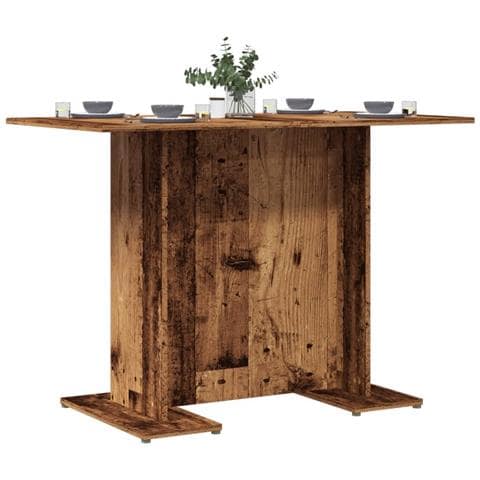 Tavolo Da Pranzo Legno Antico 110x60x75 Cm In Legno Multistrato - Foto 1